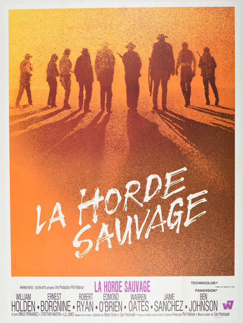The Wild Bunch, 1969<br>(linen-backed + framed)